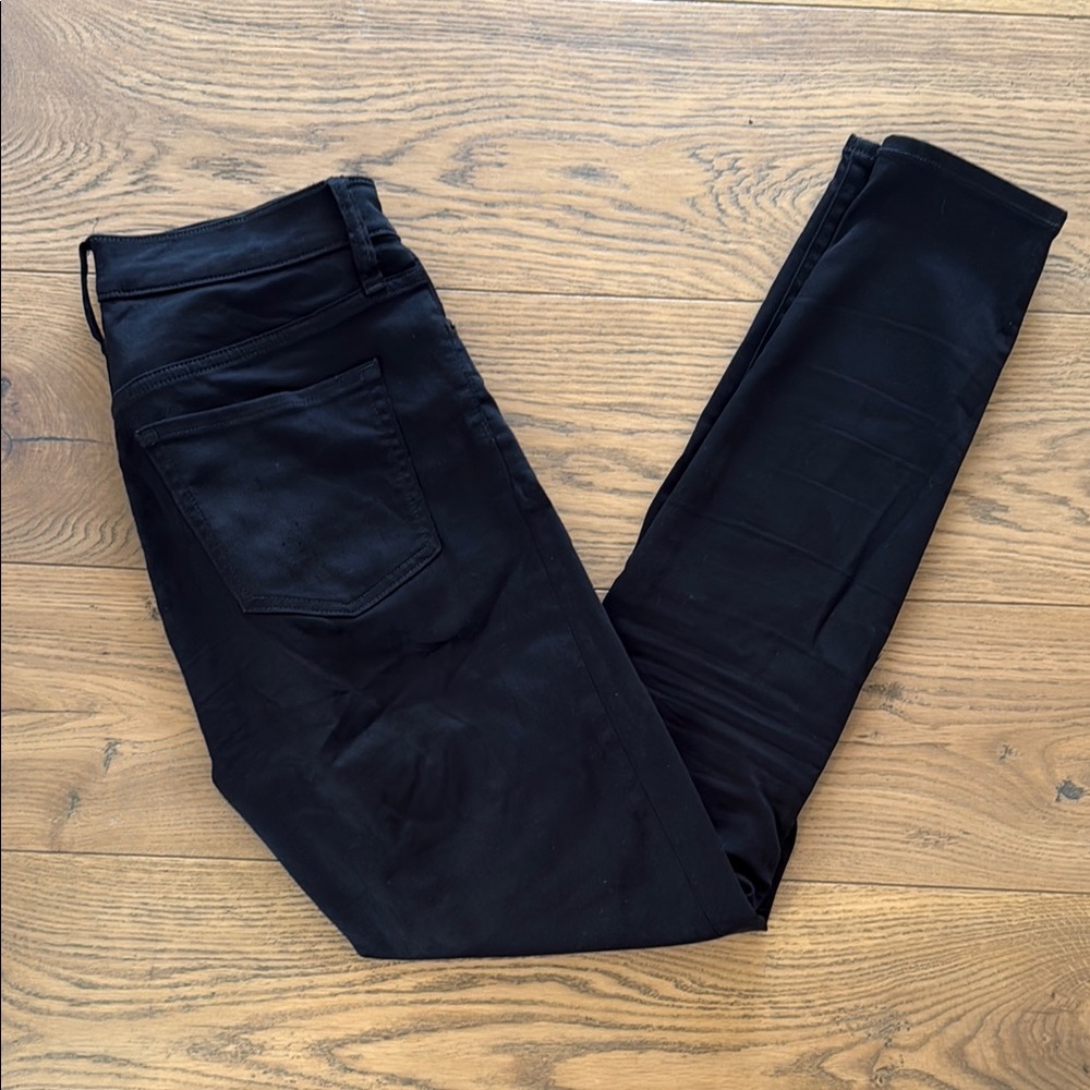 J. Crew Black stretchy Toothpick Jeans 29T